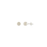 Buy white stud earrings