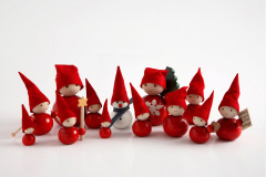 Santa's elves group photo