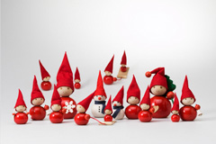 Collection of Santa's elves