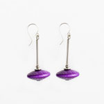 Purple Masurkka earrings