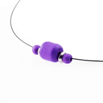 Polkkis necklace (purple)