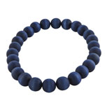 Blue wooden bead necklace - Suomi