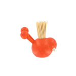 Aarikka toothpick holder - orange 'Lintunen'