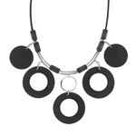 gothic black necklace